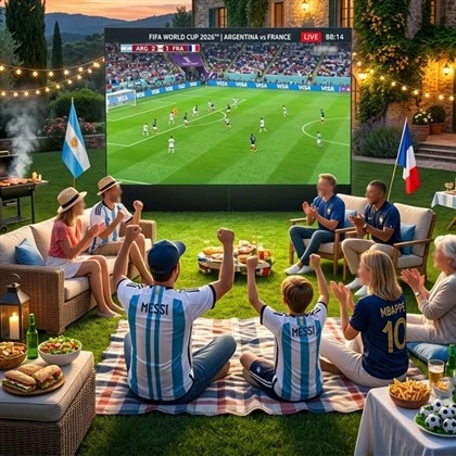 Led ulkoilma-tv